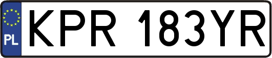 KPR183YR