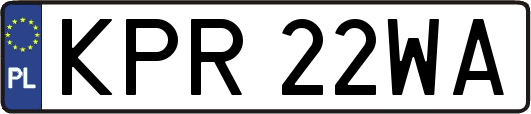 KPR22WA