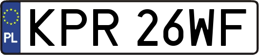 KPR26WF