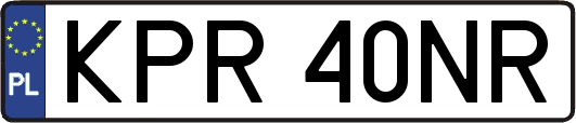 KPR40NR