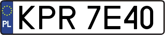 KPR7E40