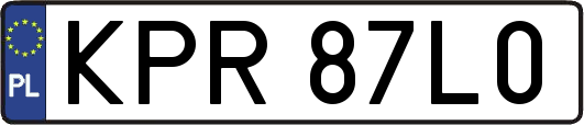 KPR87L0