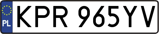 KPR965YV