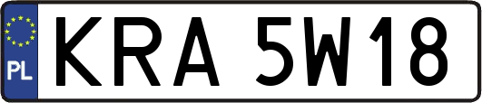 KRA5W18