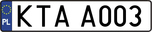 KTAA003