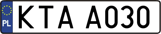 KTAA030