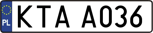 KTAA036