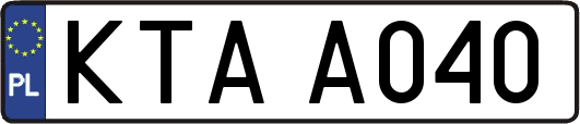 KTAA040