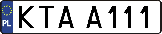 KTAA111