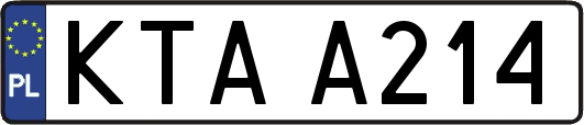KTAA214