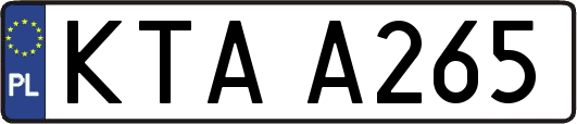 KTAA265