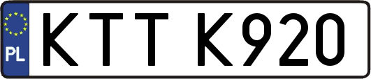 KTTK920