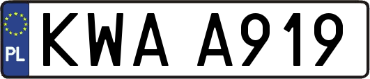 KWAA919
