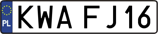 KWAFJ16