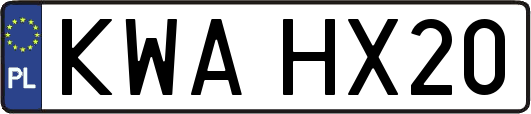 KWAHX20