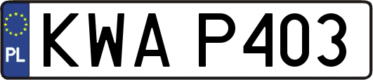 KWAP403