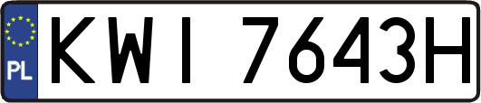 KWI7643H