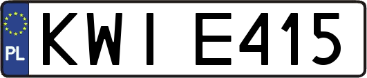 KWIE415