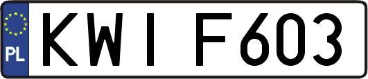 KWIF603