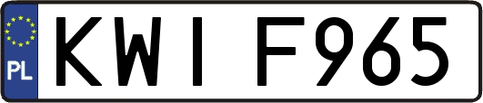 KWIF965