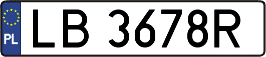 LB3678R