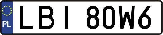 LBI80W6