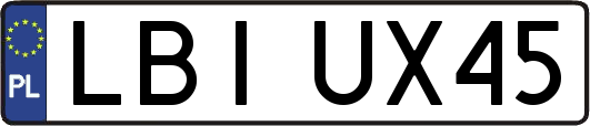 LBIUX45