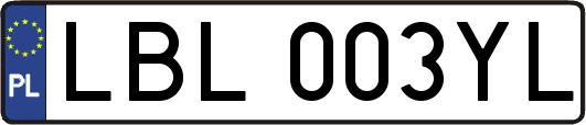 LBL003YL