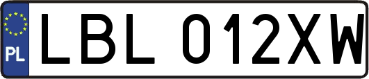 LBL012XW