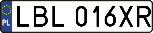 LBL016XR