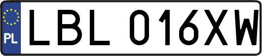 LBL016XW