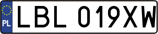 LBL019XW