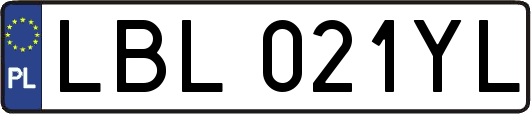 LBL021YL
