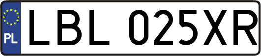 LBL025XR