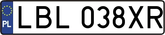 LBL038XR