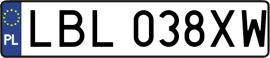 LBL038XW