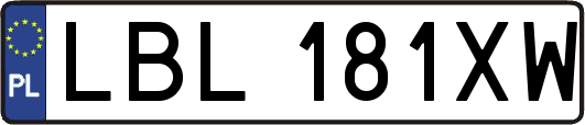 LBL181XW