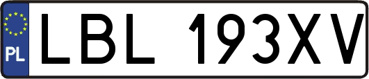 LBL193XV