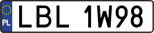 LBL1W98