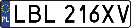 LBL216XV