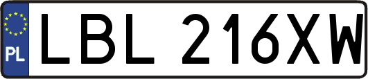 LBL216XW