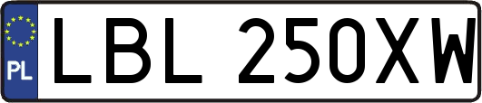 LBL250XW