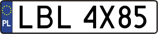 LBL4X85