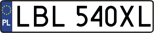 LBL540XL
