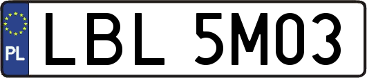 LBL5M03
