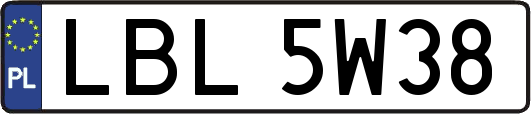 LBL5W38