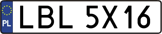 LBL5X16
