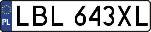 LBL643XL