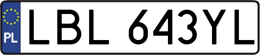 LBL643YL