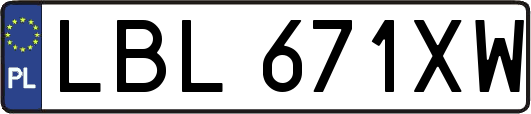 LBL671XW